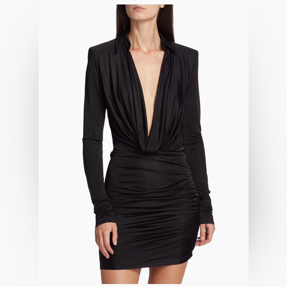 Gauge81 Black Mini Dress